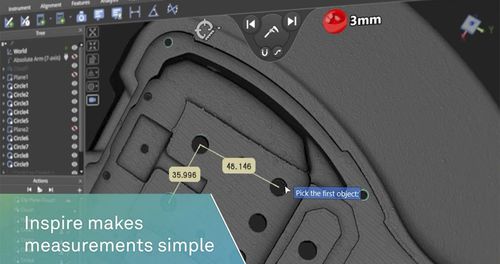 Software di analisi - Inspire - Hexagon PPM - di interfaccia / di misura / di controllo qualità