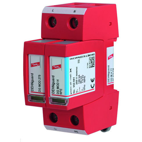 Limitatore di sovratensione di tipo 2 - DG M H TT 2P series - DEHN + SÖHNE - per alimentazione elettrica / per impianto elettrico / multipolare