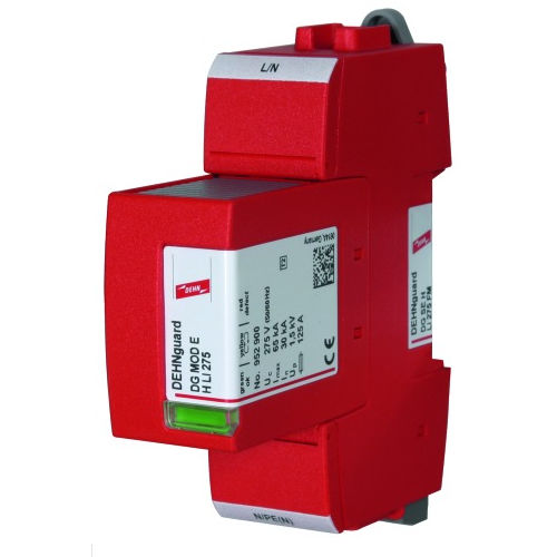 Limitatore di sovratensione di tipo 2 - DG SE H  series - DEHN + SÖHNE - per alimentazione elettrica / per impianto elettrico / unipolare