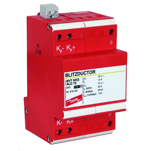 Limitatore di sovratensione di tipo 2 - BVT KKS ALD 75 - DEHN + SÖHNE - di telesegnalazione / compatto / combinato