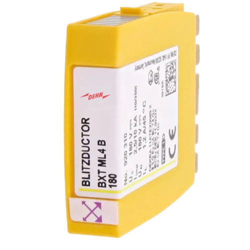 Limitatore di sovratensione di tipo 1 - BXT ML4 B 180 - DEHN + SÖHNE - per rete di telecomunicazione / combinato / 4 poli