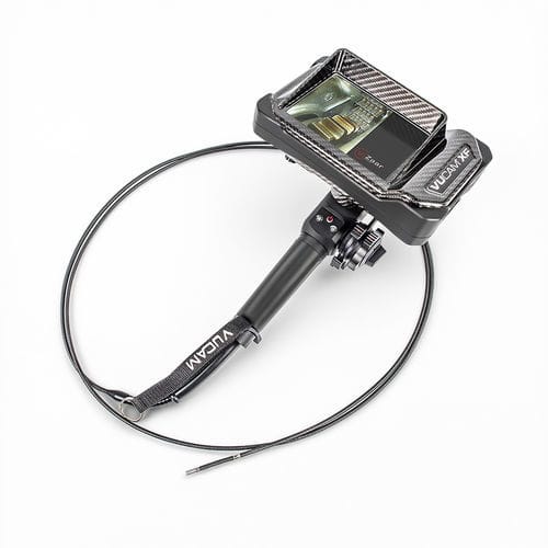 Video-endoscopio flessibile - VUCAM® XF series - VIZAAR - per ispezione di motore a turbina / per alimenti / per motore