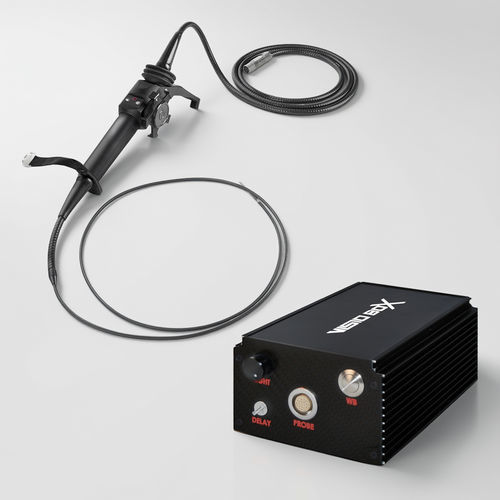 Videoscopio flessibile - VISIO BOX - VIZAAR - per ispezione di motore a turbina / per telecamera / per alimenti