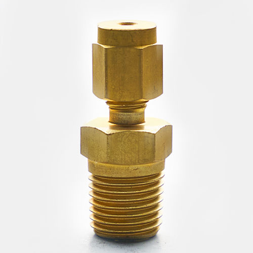 Raccordo idraulico - CF2512RB - PUSHNA INTERNATIONAL - filettato / a compressione / in ottone