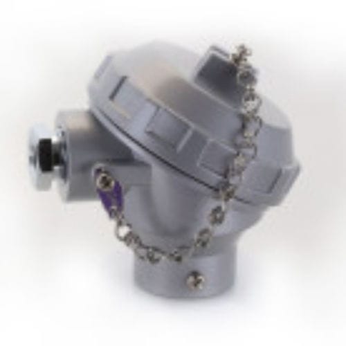 Testa di raccordo per sensore di temperatura - KNC series  - PUSHNA INTERNATIONAL - in alluminio / IP68