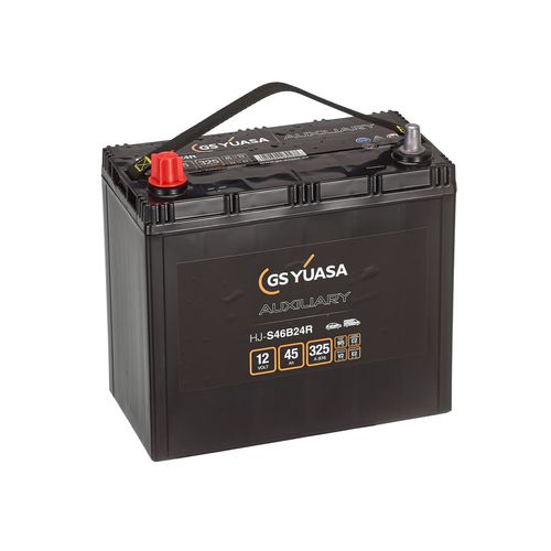 Batteria piombo-acido - HJ-S46B24R - GS Yuasa - a blocco / 12 V / per veicolo elettrico