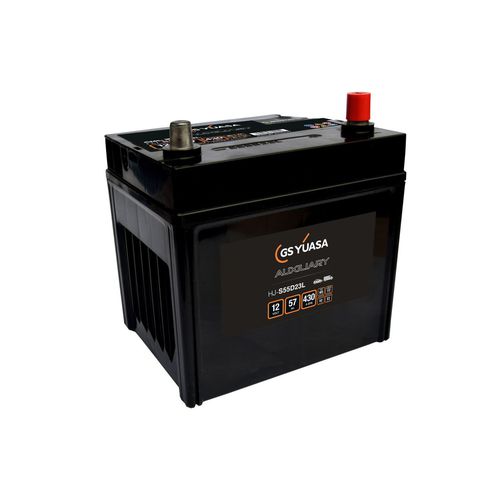 Batteria piombo-acido - HJ-S55D23L - GS Yuasa - a blocco / 12 V / per veicolo elettrico