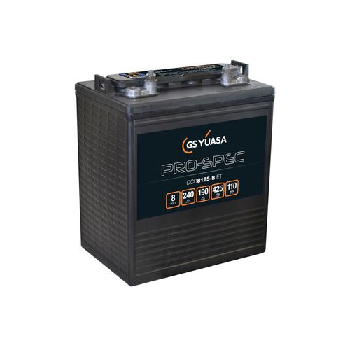 Batteria AGM - DCB8125-8(ET) - GS Yuasa - a blocco / per veicolo elettrico / deep cycle