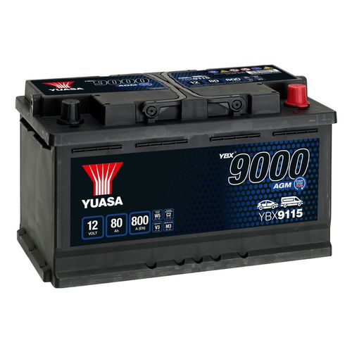 Batteria piombo-acido - YBX9115 - GS Yuasa - a blocco / 12 V / per veicolo elettrico