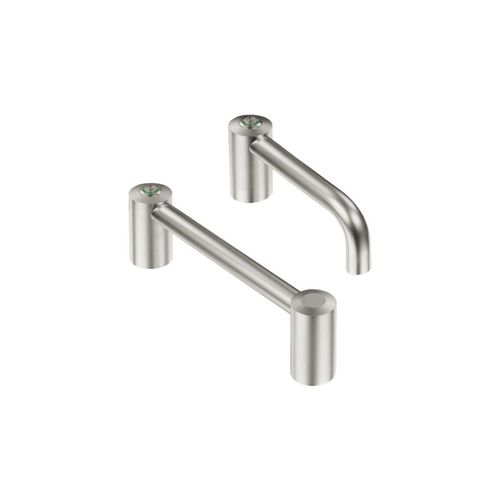 Impugnatura per porta - FG15 - Rohde AG - in acciaio inossidabile / robusta / con pulsante