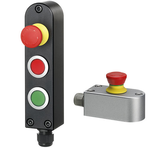 Pulsantiera a 2 pulsanti - TG4 - Rohde AG - con 1 pulsante / IP65 / industriale