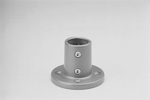 Connettore per tubi rotondo - Rohde AG - in alluminio / in lega d'alluminio / con base