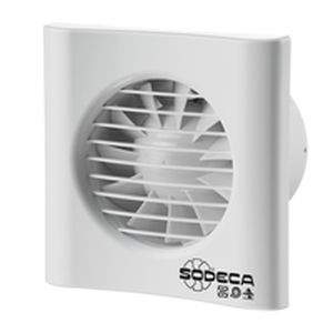 Ventilatore da parete - EDQUIET/S series - SODECA - IP44 / assiale / di estrazione