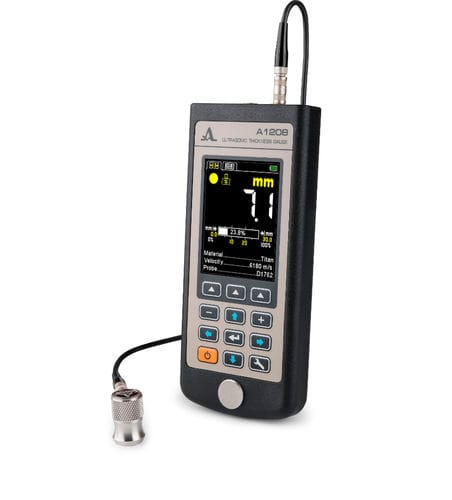 Misuratore di spessore ad ultrasuoni - A1208 - ACS-Solutions GmbH - per metallo / di acciaio / per pareti