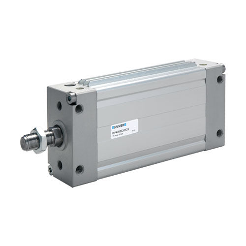Cilindro pneumatico - OV series - UNIVER Group - a doppio effetto / compatto / piatto