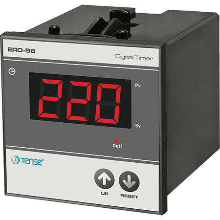 Temporizzatore digitale - ERD-96 - Tense Electronic - elettronico / con attrazione ritardata / montato su pannello