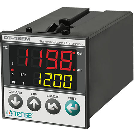 Controllore di temperatura digitale - DT-48EM - Tense Electronic - PID / di riscaldamento / di raffreddamento