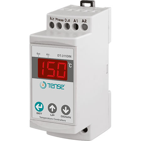 Controllore di temperatura digitale - DT-321DIN - Tense Electronic - PID / di riscaldamento / di raffreddamento
