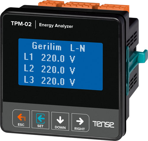 Analizzatore di monitoraggio - TPM-02 - Tense Electronic - per rete elettrica / di rete AC / di qualità di energia