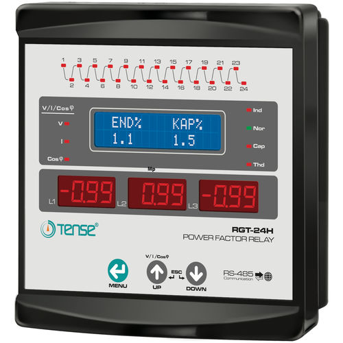 Regolatore di potenza reattiva con comunicazione integrata - RGT-24H - Tense Electronic - trifase / 24 livelli