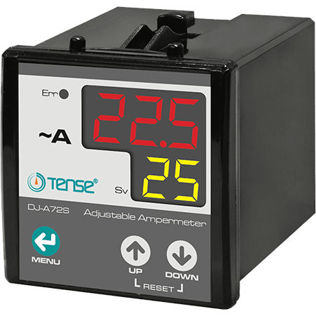 Amperometro regolabile - DJ-A72S - Tense Electronic - AC / digitale / montato su pannello