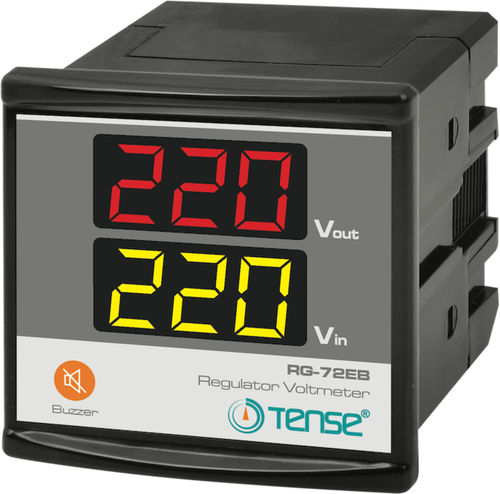 Voltmetro digitale - RG-72EB - Tense Electronic - montato su pannello / AC / con regolatori