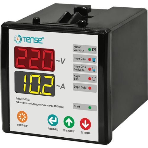 Relè di controllo per pompa - MDK-02 - Tense Electronic - di sottotensione / di sovratensione / di sovraintensità