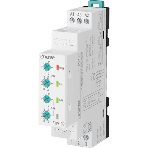 Temporizzatore lampeggiante - ERV-09 - Tense Electronic - su guida DIN / da montare su pannello / regolabile