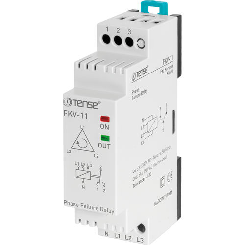 Relè di protezione di assenza di fase - FKV-11 - Tense Electronic - trifase / AC / per motore elettrico