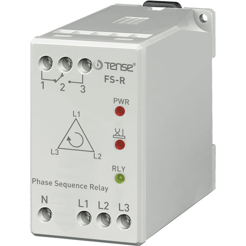 Relè di protezione di sequenza di fasi - FS-R - Tense Electronic - trifase / AC / per motore elettrico