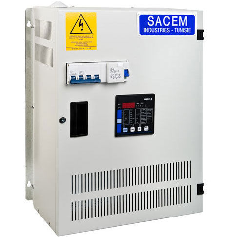 Batteria di condensatori automatica - Sacem Industries - di fattore di potenza / a parete