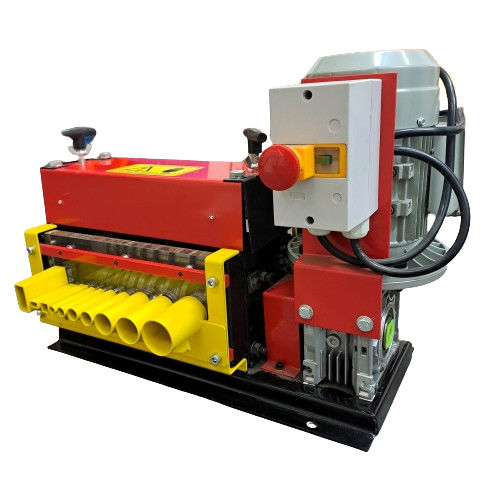 Spelacavo per cavi elettrici - SB 40 - Torneria Bergamini - a lama rotativa / elettrico