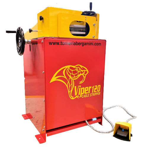 Spelacavo per cavi elettrici - VIPER SB 120 R - Torneria Bergamini - elettrico