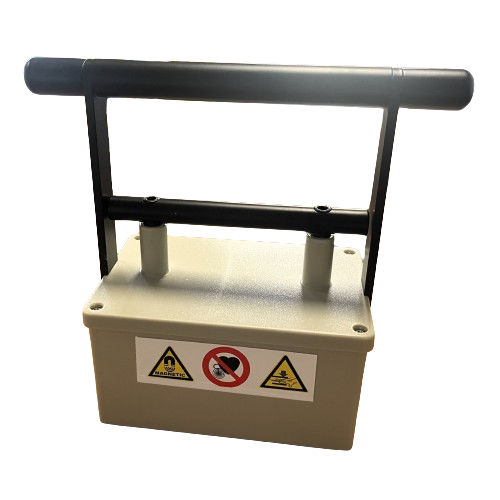 Magnete permanente di sollevamento a commutazione manuale - MANIGLIA MAGNETICA - Torneria Bergamini - per movimentazione