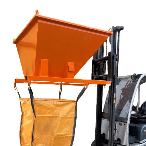 Tramoggia per big bag - BG 1069 - Torneria Bergamini - per carrello elevatore / mobile