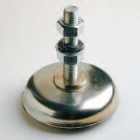 Piede di macchina - 410003 series - TECNODIN - in acciaio zincato / antivibrazioni / filettato