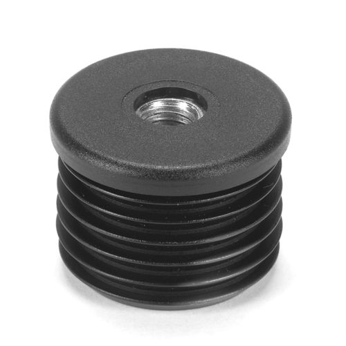 Inserto filettato - 34000424 series - TECNODIN - in PA / arrotondato / per estremità di tubi rotondi