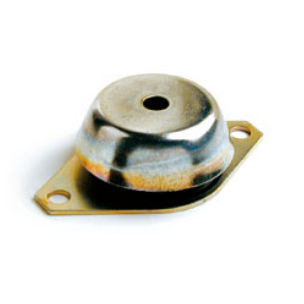 Supporto antivibrazione conico - 410031 series - TECNODIN - in elastomero / per motore / con piastre