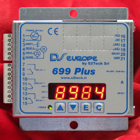 Indicatore di peso digitale - 699Plus - S2Tech srl - ad incastro / analogico / per elevatore