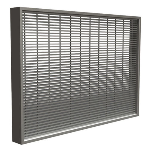 Griglia di ventilazione in metallo - GE60-XL - Rf-t - resistente al fuoco / rettangolare