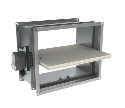 Serranda taglia fuoco rettangolare - CU-LT - Rf-t