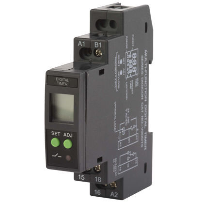 Temporizzatore digitale - Eliro - Brodersen Controls - multifunzione / su guida DIN