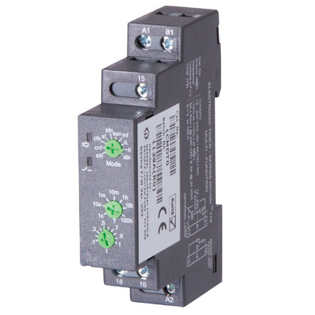 Temporizzatore elettronico - Micon 175 - Brodersen Controls - multifunzione / su guida DIN / per relè