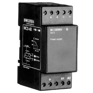 Alimentatore elettrico su guida DIN - MCS series - Brodersen Controls - AC/DC / regolato / a commutazione