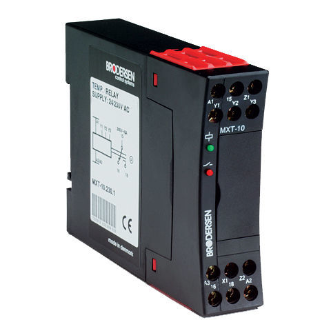 Relè di sorveglianza di temperatura - MXT-10 - Brodersen Controls - 1NA / AC / DC