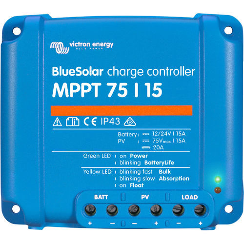 Controller di carica per batteria - BlueSolar - Victron Energy - di monitoraggio / per applicazioni solari / per applicazioni fotovoltaiche