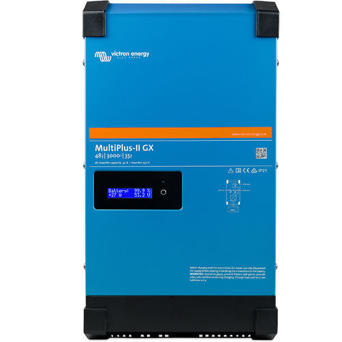 Caricabatteria/inverter connesso alla rete - MultiPlus-II GX - Victron Energy - fuori rete / parallelo / solare