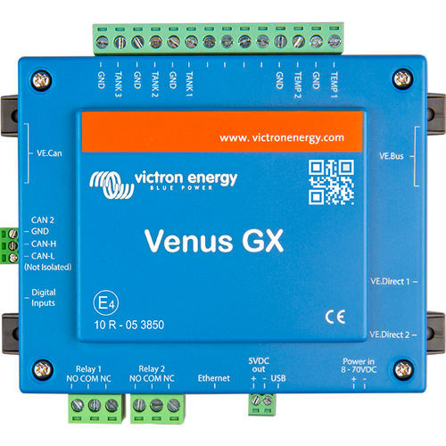 Modulo di monitoraggio per pannelli - Venus GX - Victron Energy - Modbus / Ethernet / USB