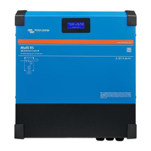Caricabatteria/inverter fuori rete - Multi RS 48/6000 - Victron Energy - 48 volt / trifase / ad alta frequenza