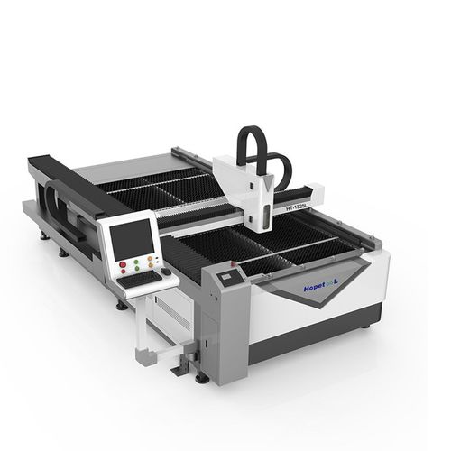 Macchina da taglio laser a fibra - HT-1325L - Jinan Hopetool CNC Equipment Co., Ltd. - per metallo / di lastre / CNC